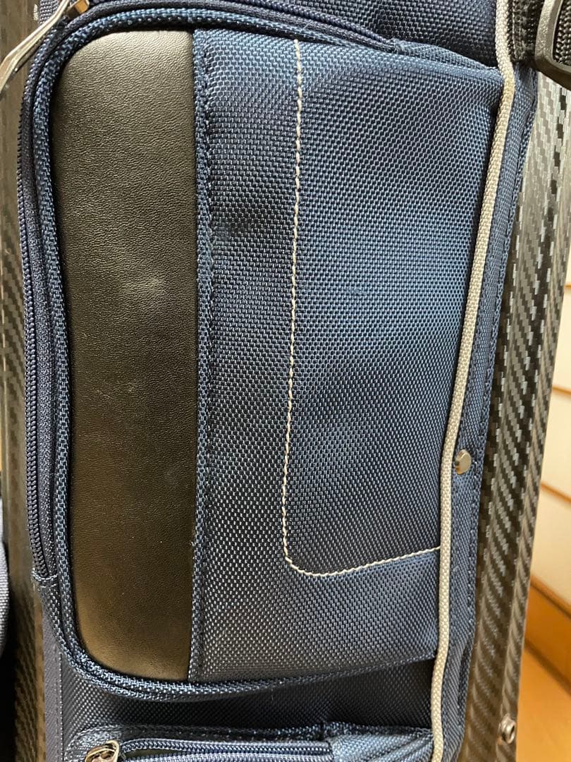 TIGORA×HELIX 限定モデル 4輪キャスター付 ゴルフキャディバッグ