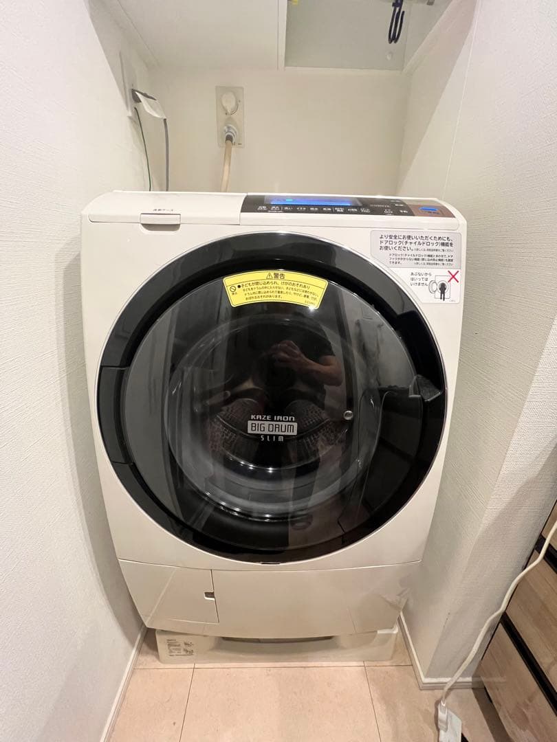 日立ドラム式洗濯乾燥機　BD-S8800L 乾燥機能に難あり　ビッグドラム