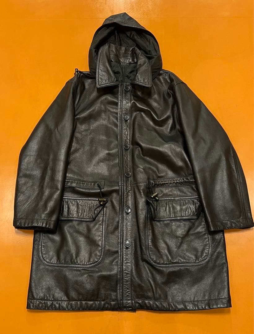 HAI SPORTING GEAR イッセイミヤケ レザーコート　ジャケット