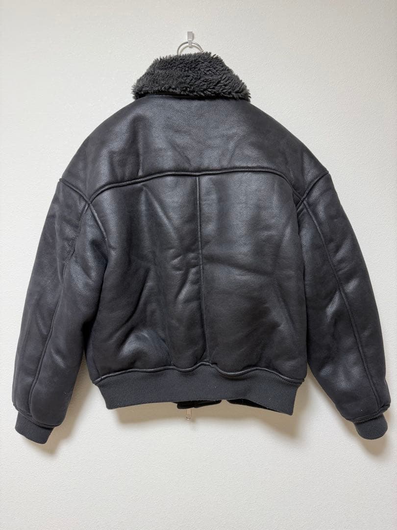 ZARA ダブルフェイス　フェイクレザージャケット