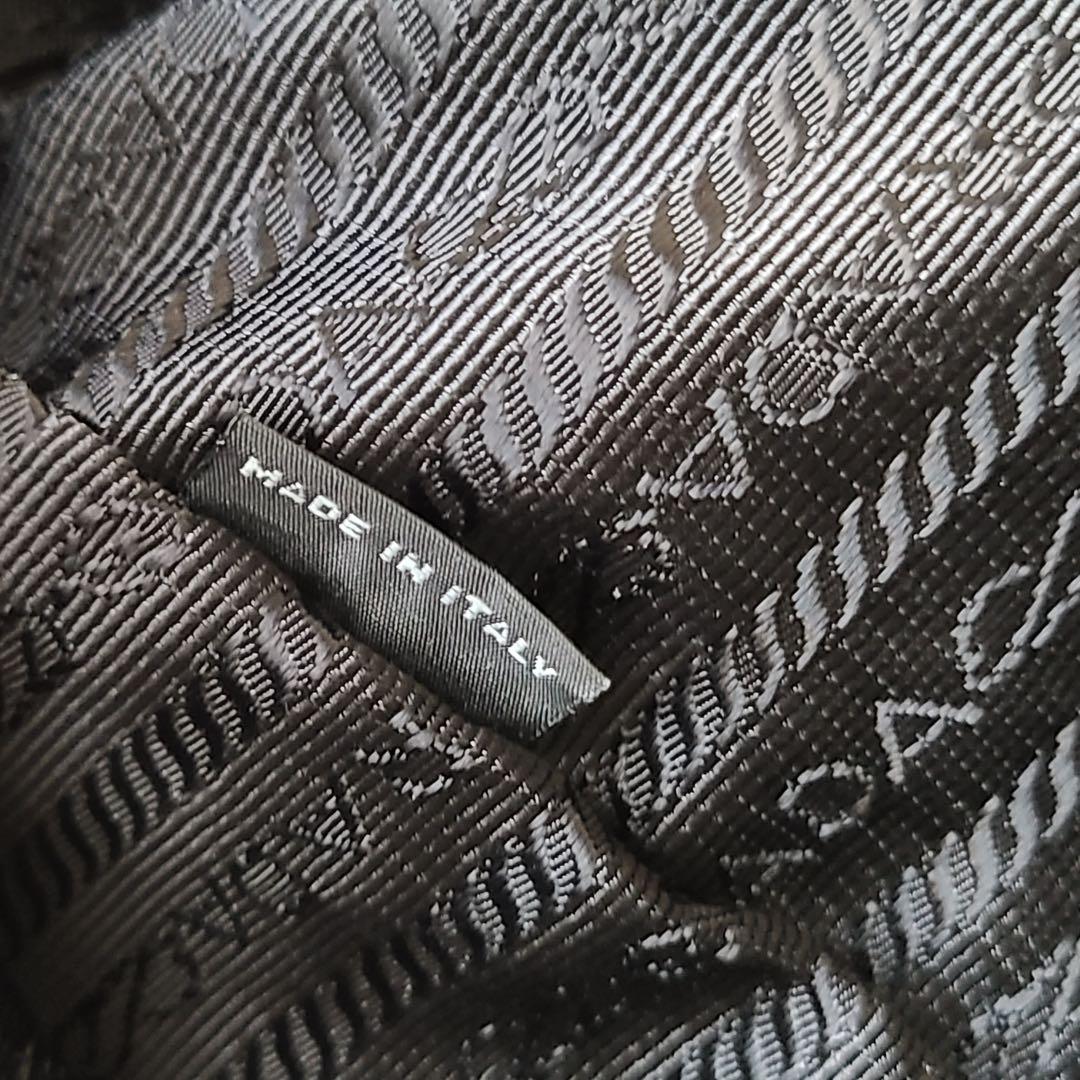 現行品 PRADA re-nylon ポーチ付きバックパック 黒