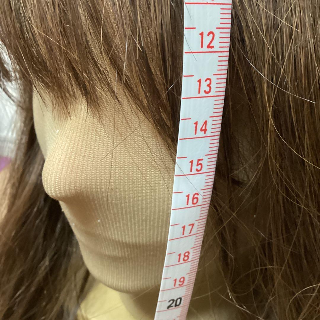 【chiiおまとめ】PINKAGE フルウィッグ　人毛100%セミロング
