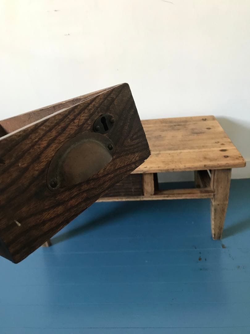 昭和レトロなスモールデスク　古家具　古道具