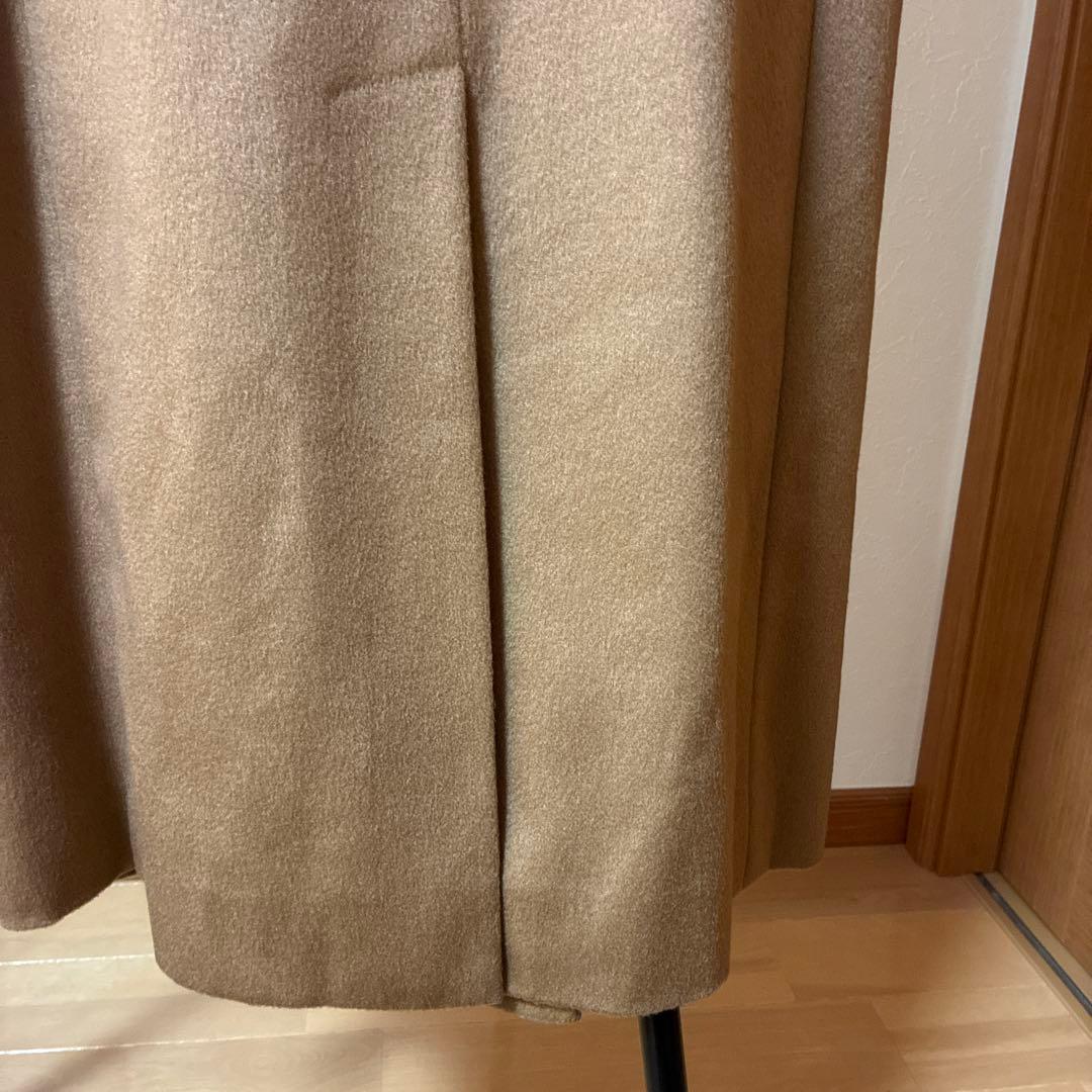 【極美品】アクアスキュータム　カシミヤ100　 トレンチコート　ダブル　ロング