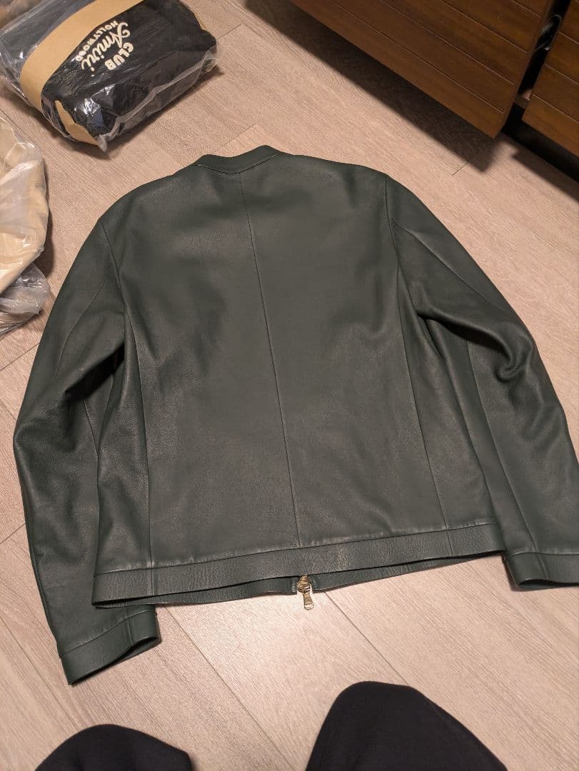 calibro 12/カリブロ　max シングルライダースジャケット48