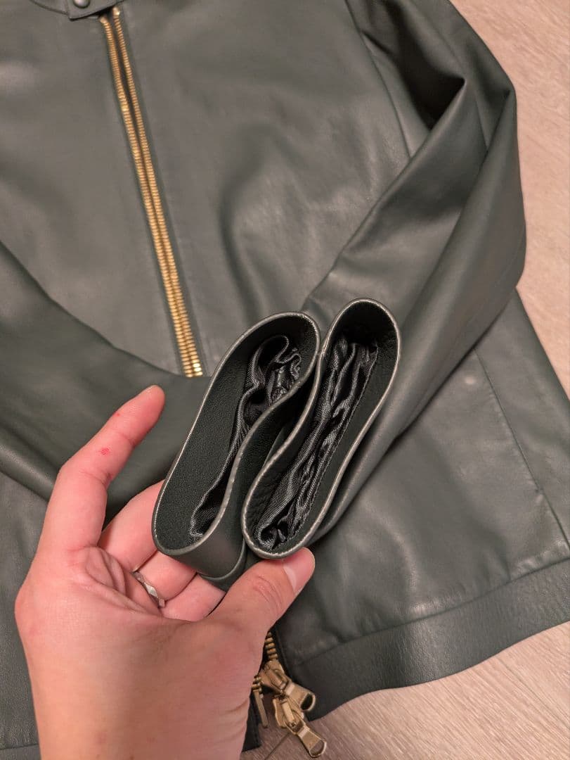 calibro 12/カリブロ　max シングルライダースジャケット48