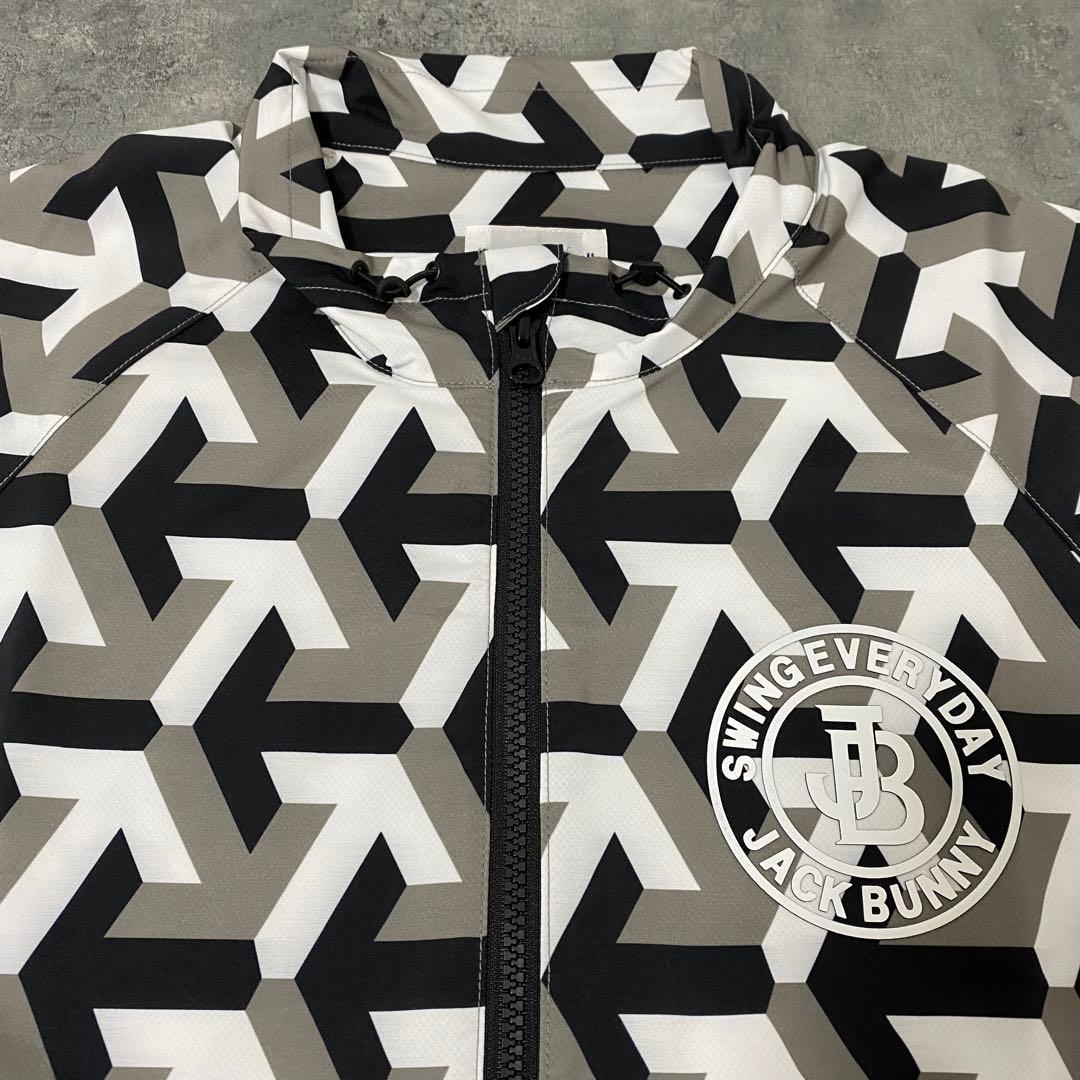 【新品】ジャックバニー　ブルゾン　ウィンドブレーカー　LLサイズ　グレー