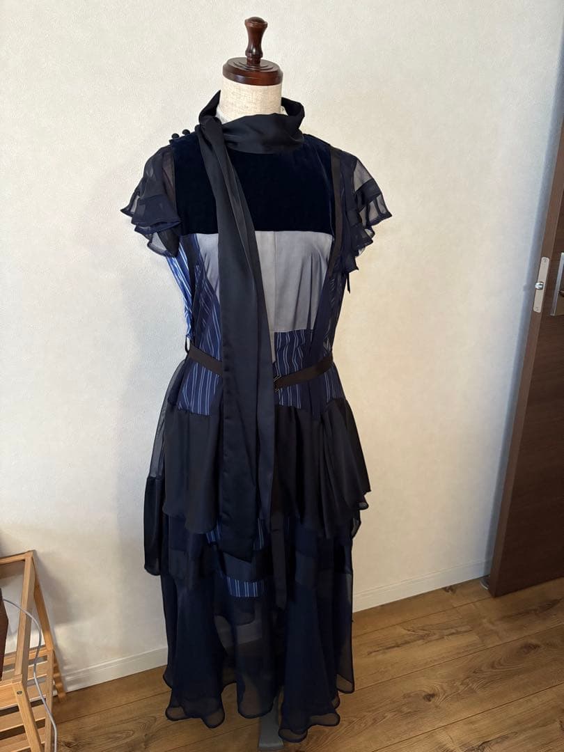 sacai 18aw ワンピース