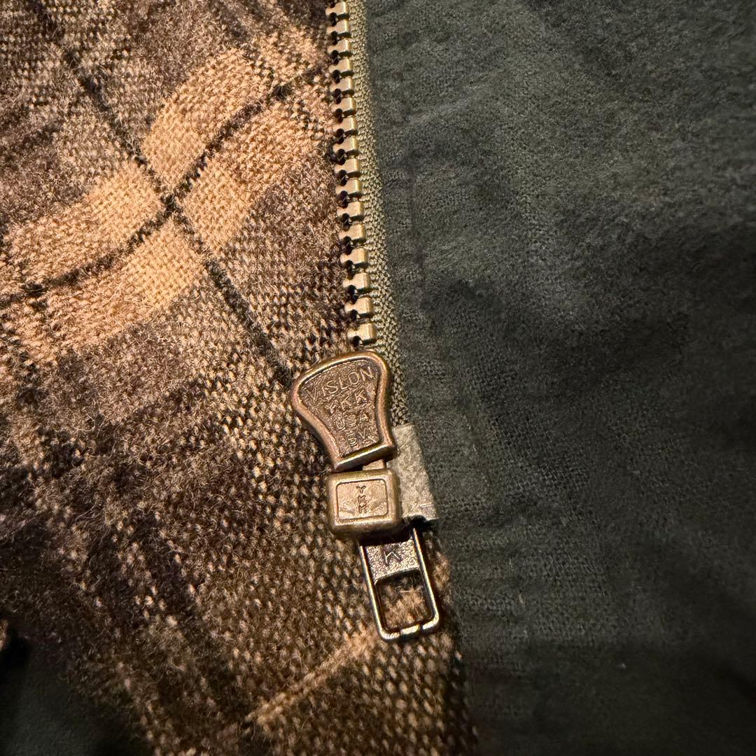 80s l.l.bean USA製 ウールシャツジャケット XL