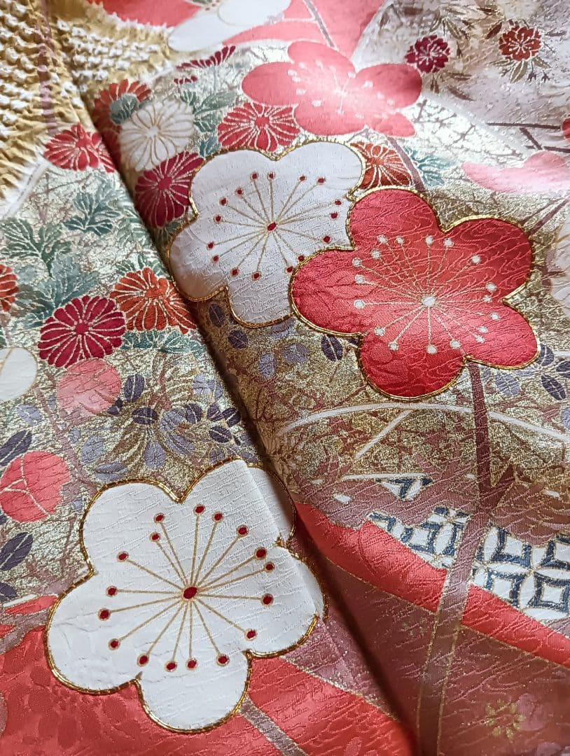 そごう誂　正統派　上質　高級振袖フルセット　川島織物帯　トール169 裄68