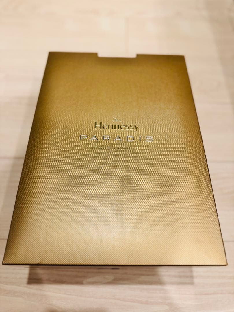専用 Hennessy Paradis ゴールドボックス入り 未開栓