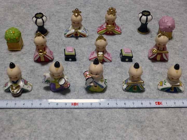 キューピー ひな人形 加藤工芸 雛人形