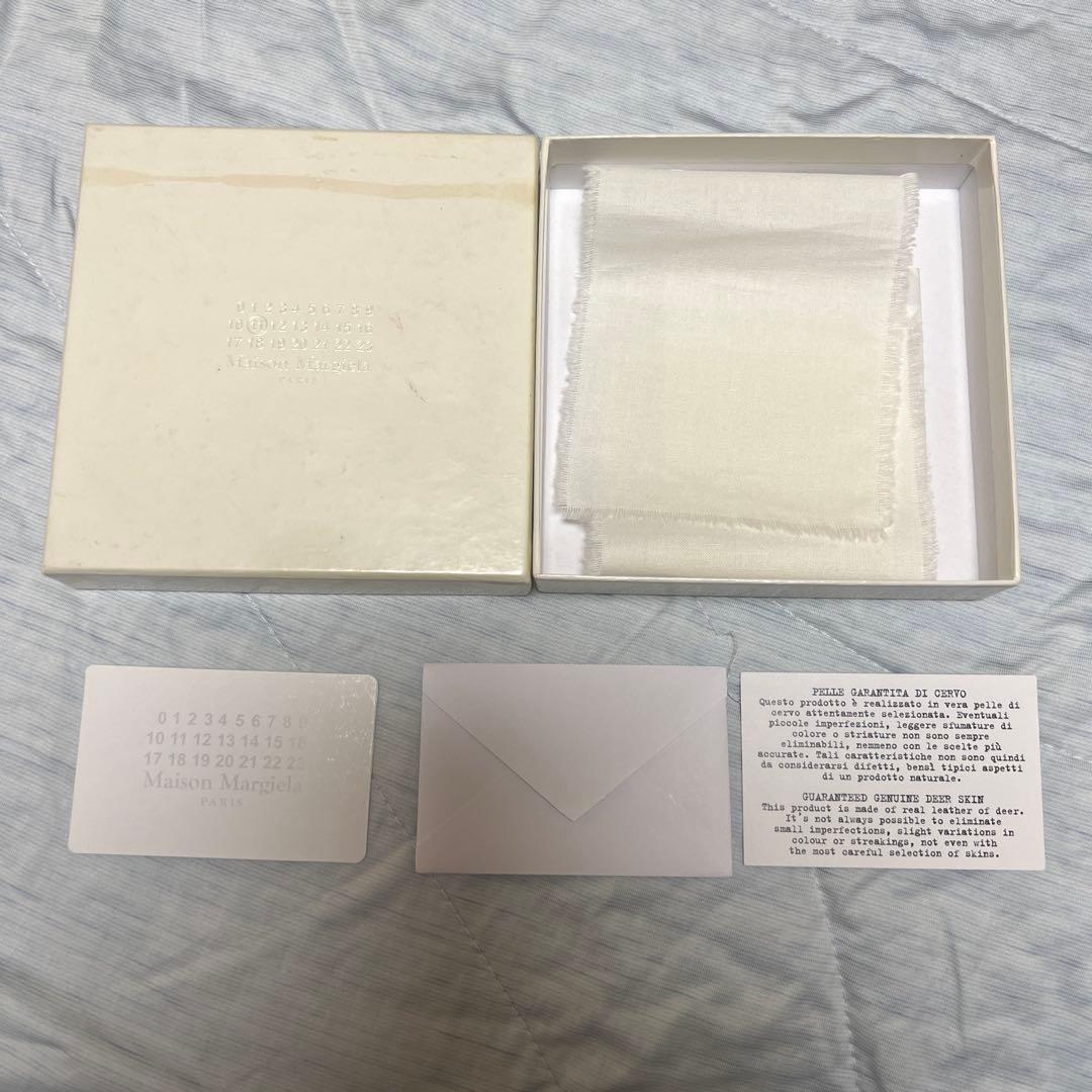 正規品✨美品箱付きMaison Margiela グレー レザー ケース
