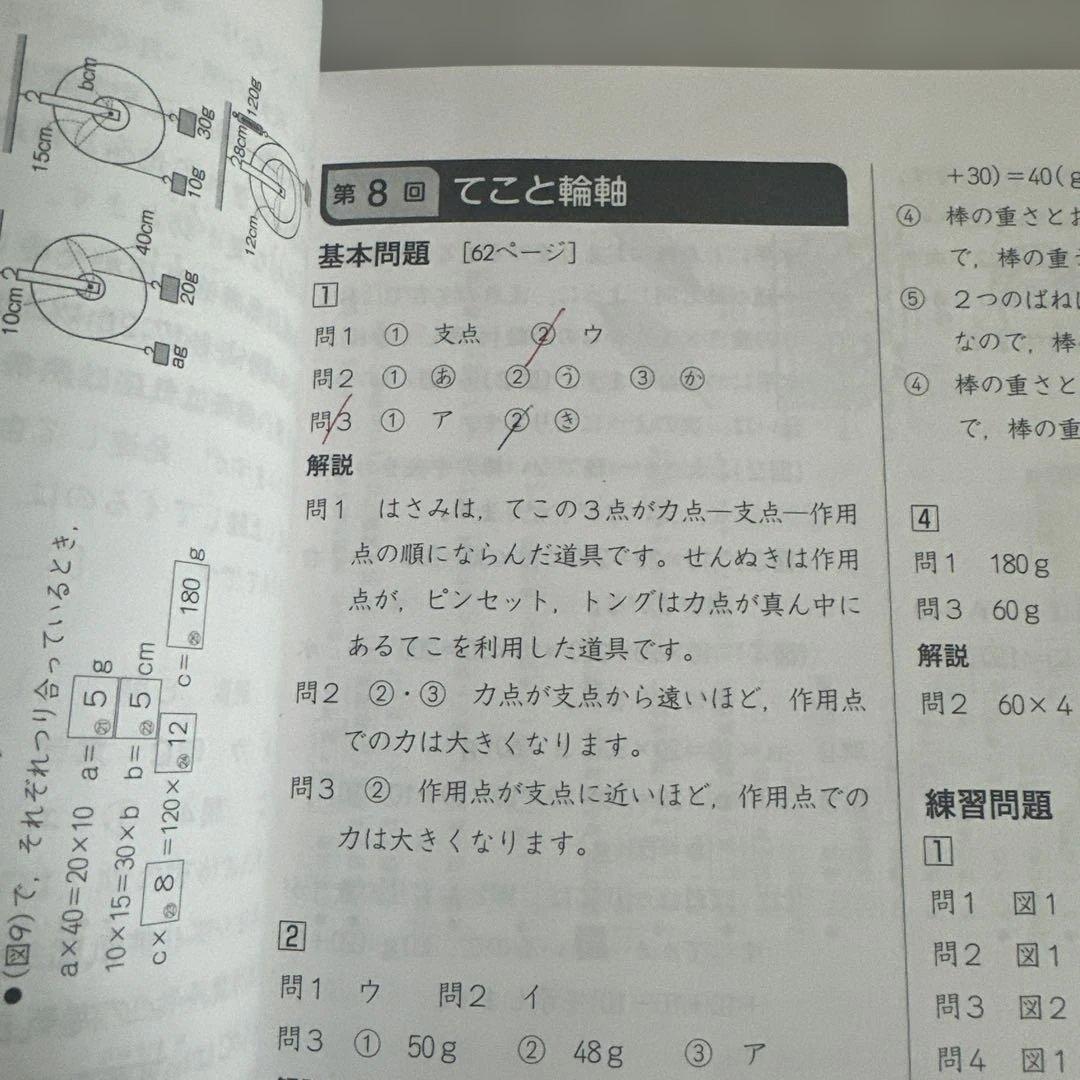 四谷大塚予習シリーズ 演習問題集5年 4教科上下セット