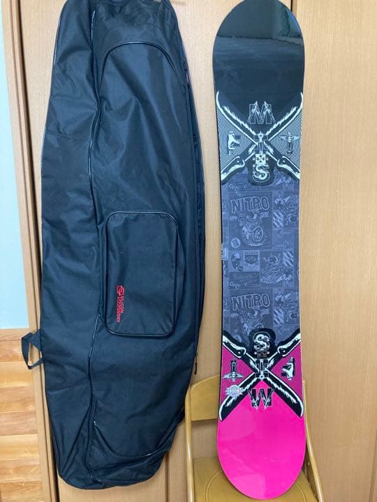 NITRO misfit ボード板+ボードケース付き
