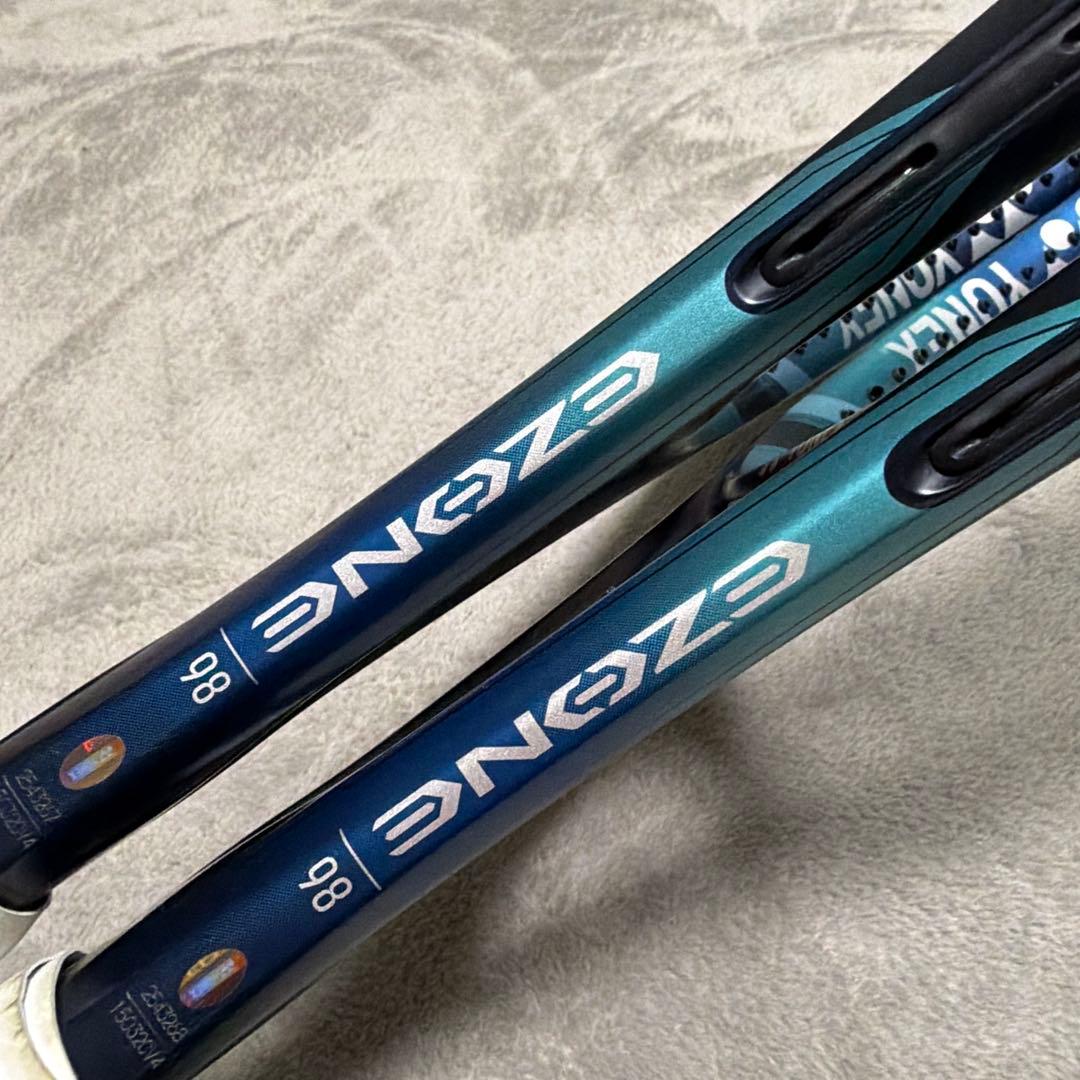 2本セット　カスタムフィット　ヨネックス イーゾーン98 G2