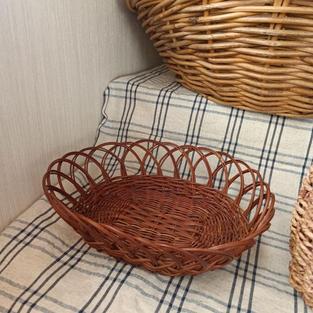 カゴ 籠4点+水差し 計5点 まとめ売り シャビーシック フレンチ ピッチャー