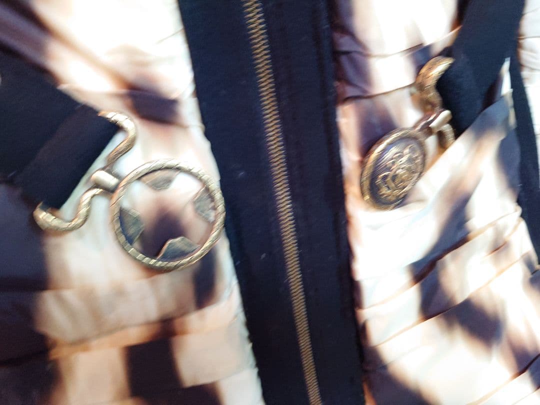 【ロベルト・カヴァリ】ウールダウンコート　レディース