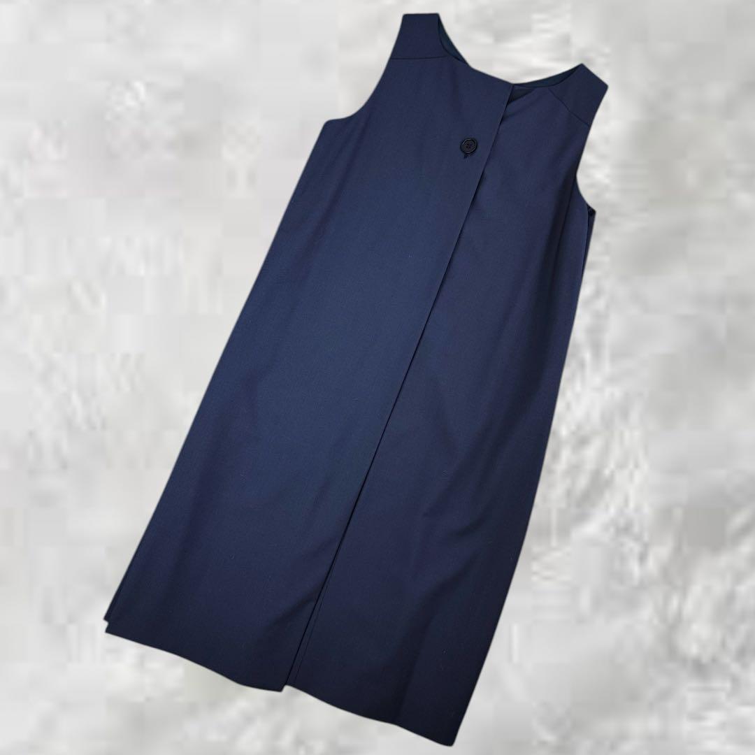 ふわりおまとめセオリー　100年コート　スーツ　３点セット　ノーカラー