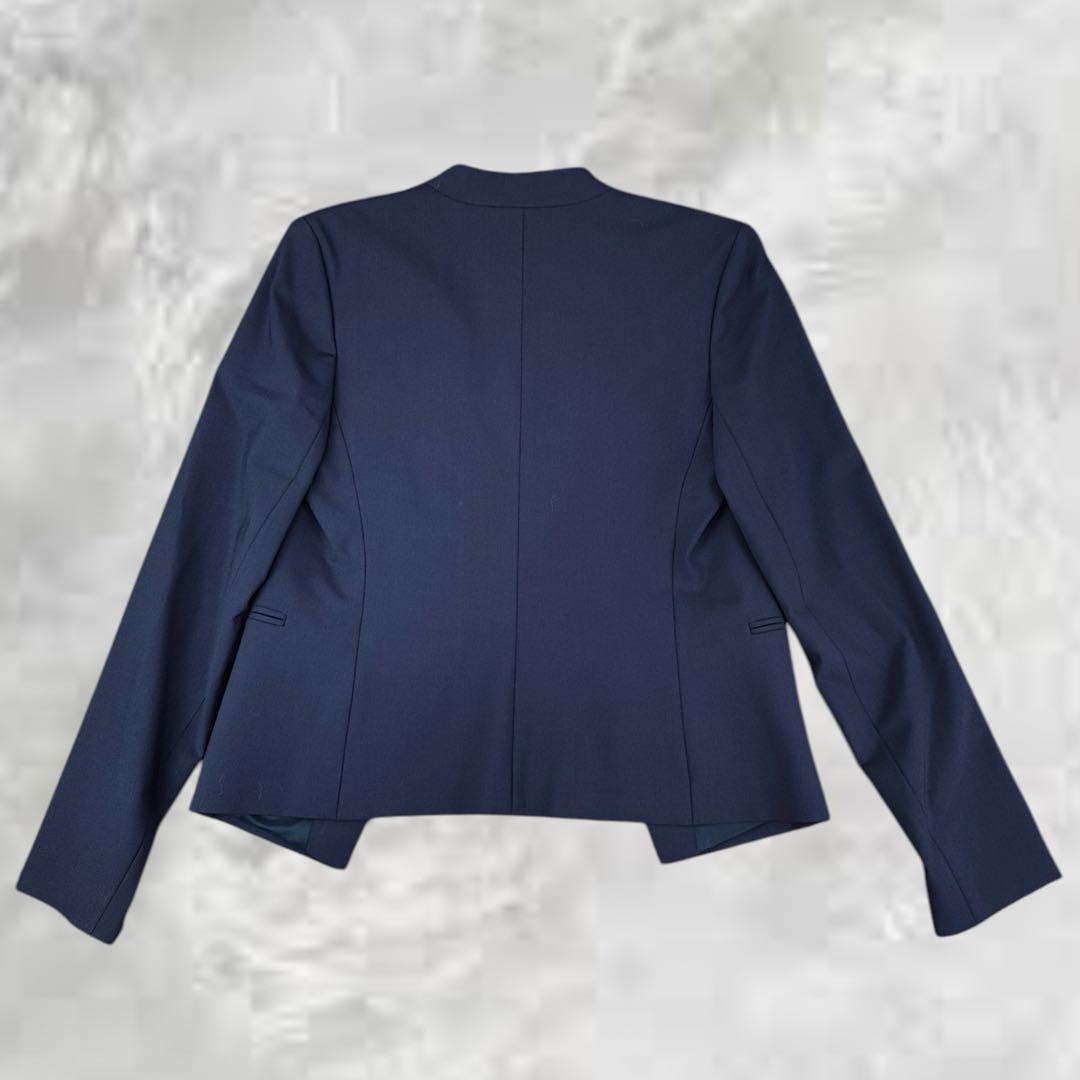 ふわりおまとめセオリー　100年コート　スーツ　３点セット　ノーカラー