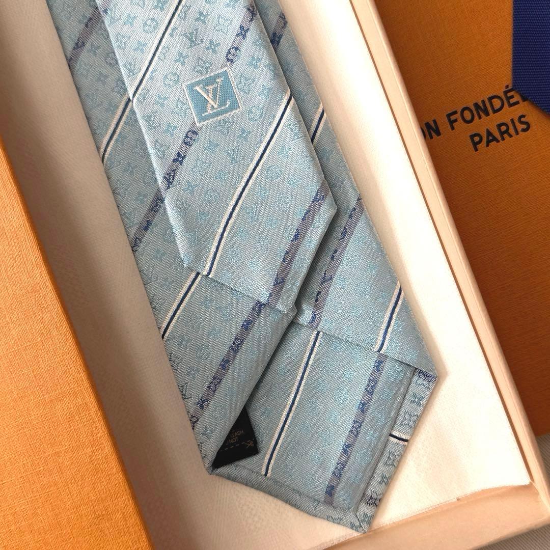 専用です。　　ルイ ヴィトン ネクタイ・ラインド ストライプ 新品 未使用