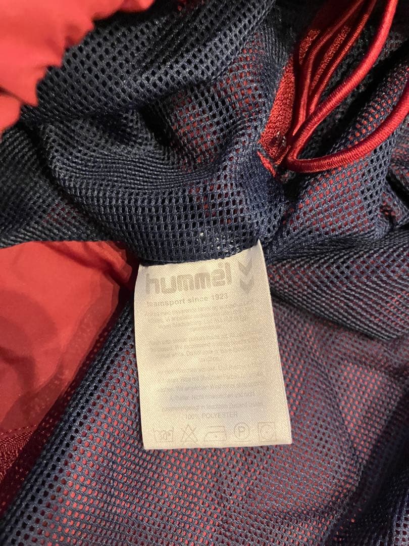 アストンヴィラ Hummel ナイロンジャケット 古着　アストンビラドリルトップ