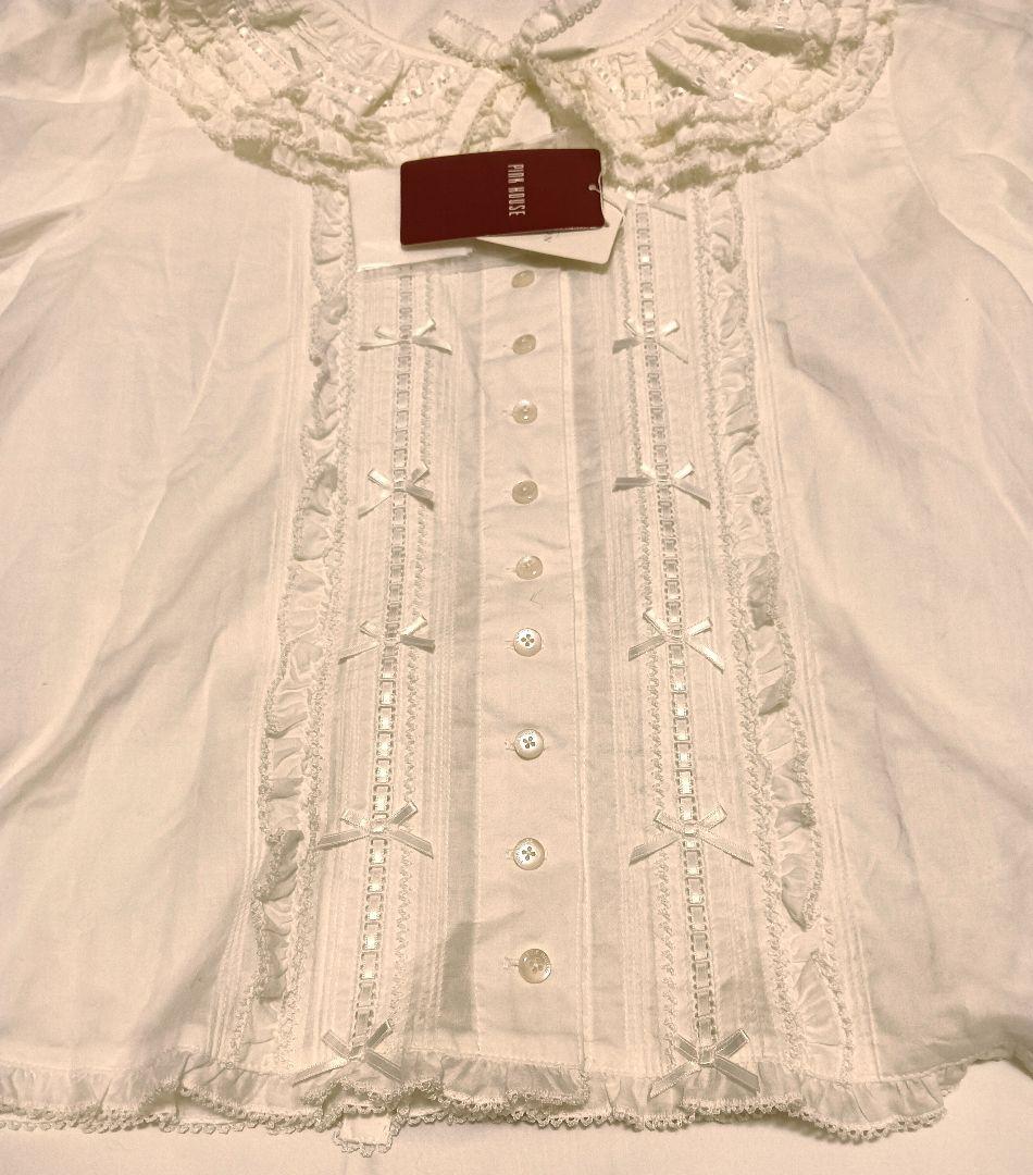 【タグ付き未使用】ピンクハウス　半袖ブラウス