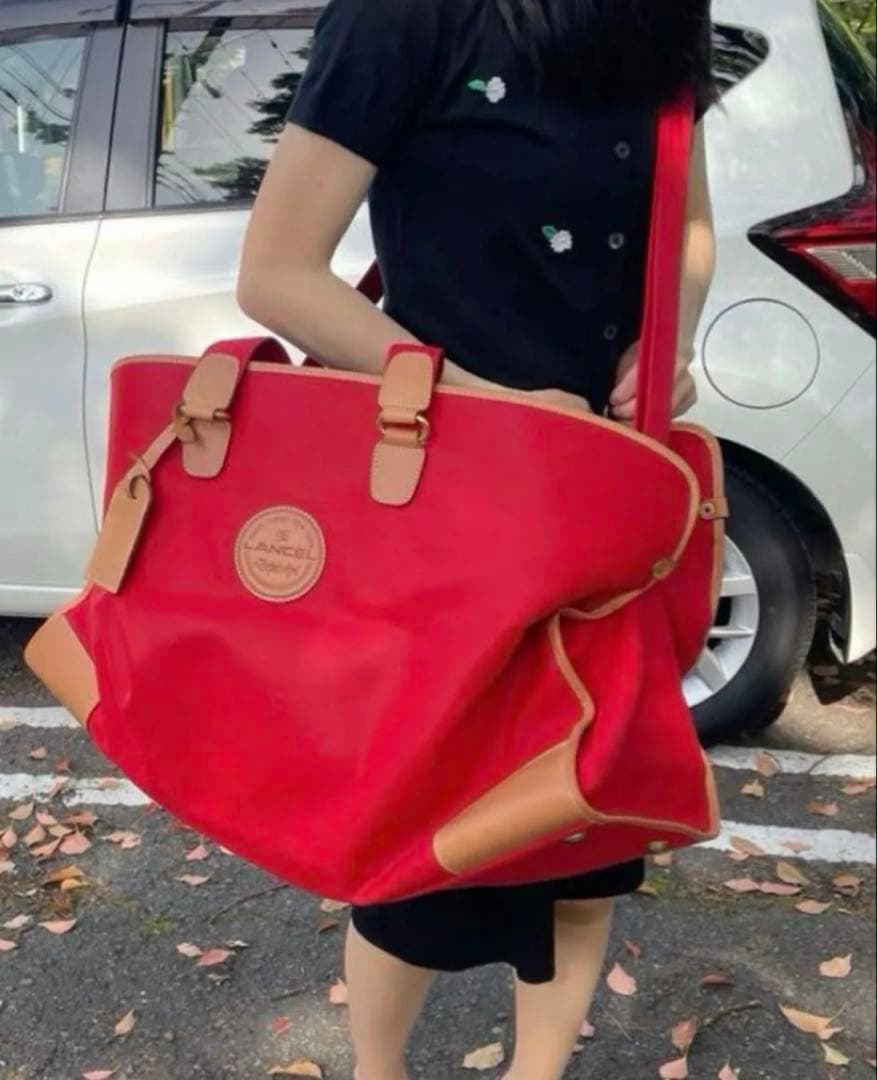 LANCEL ボストンバッグ