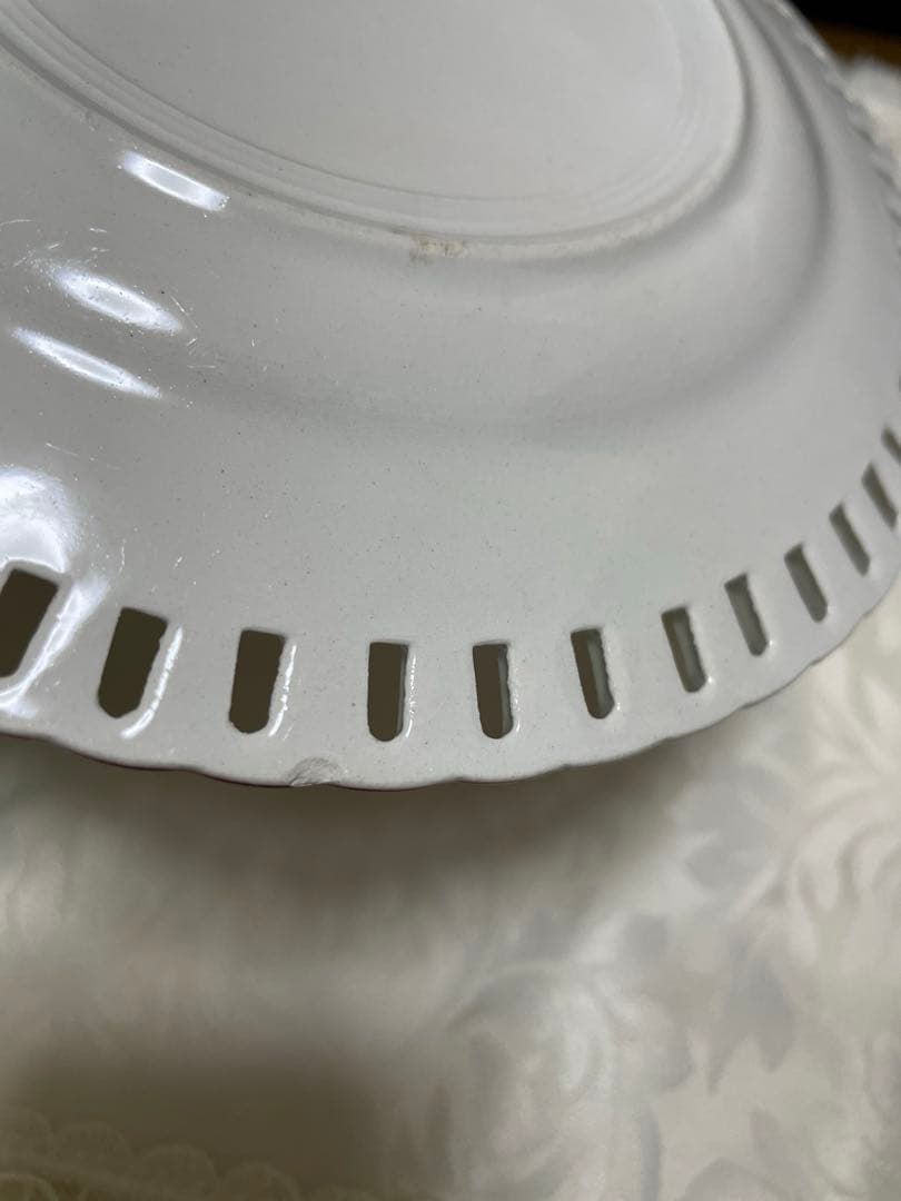 希少　Luneville パニエ　デザート皿　薔薇とチューリップ皿おまとめ