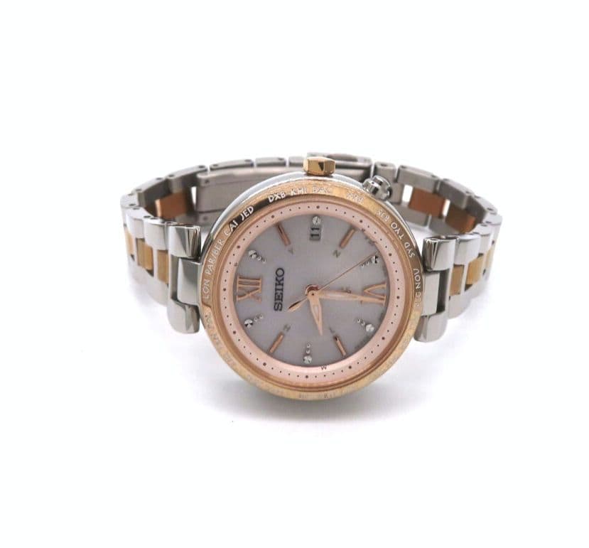 【SSQV014】SEIKO セイコー 時計 ルキア ワールドタイム ☆極美品☆
