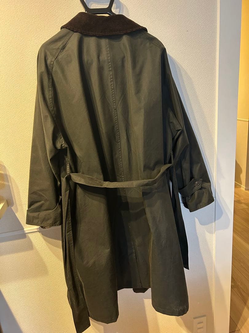 別注　barbour l'echoppe オイルドバルカラーコート