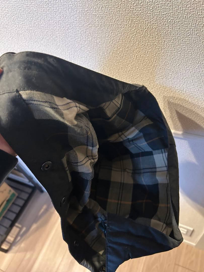 別注　barbour l'echoppe オイルドバルカラーコート