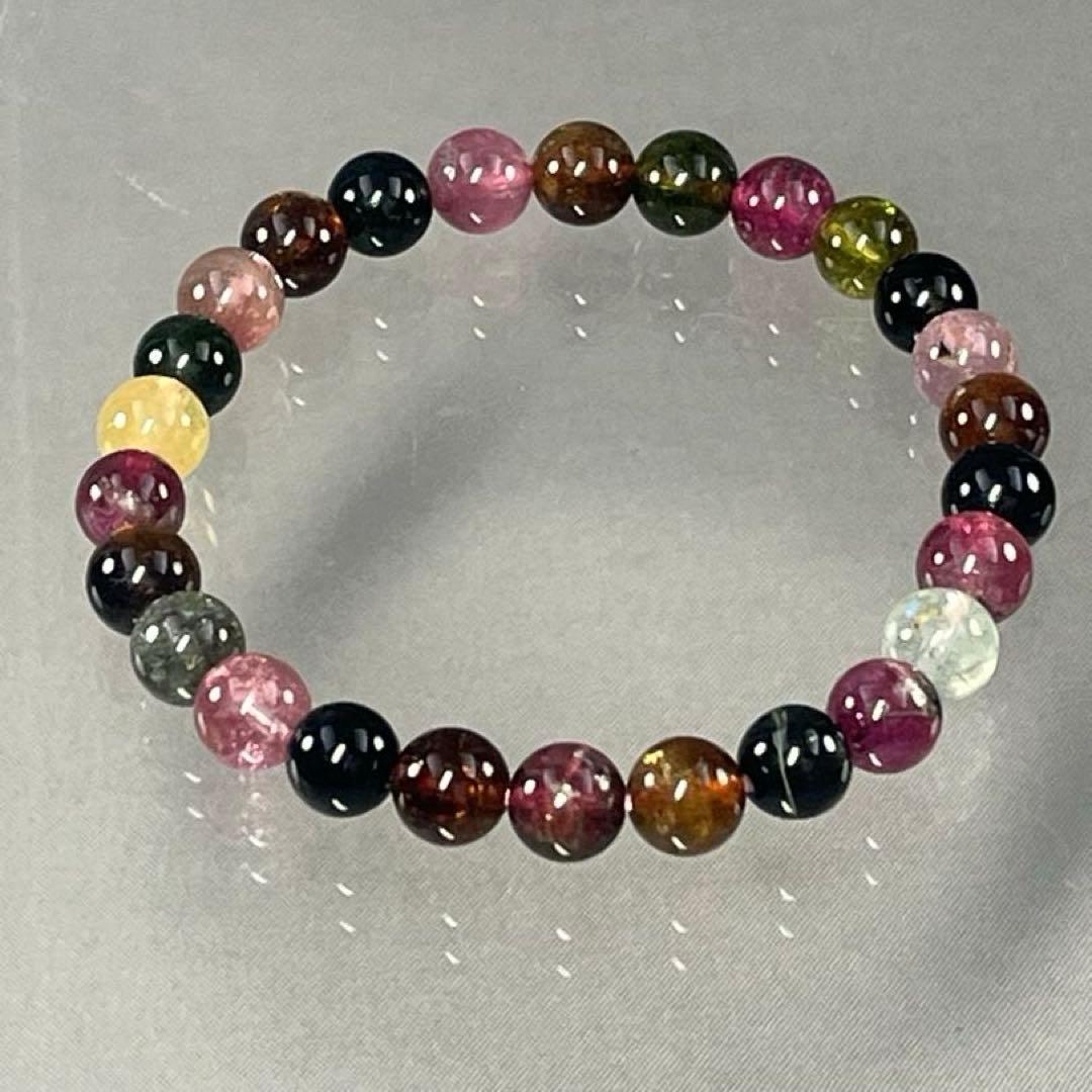 BRY0975⭐️トルマリンブレスレット⭐️高品質天然石　パワーストーン　美品