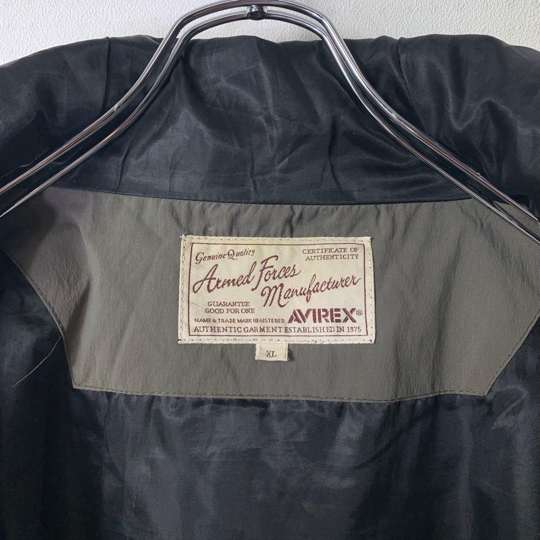 AVIREX ボンバージャケット MA-1 フライトジャケット リフレクトロゴ