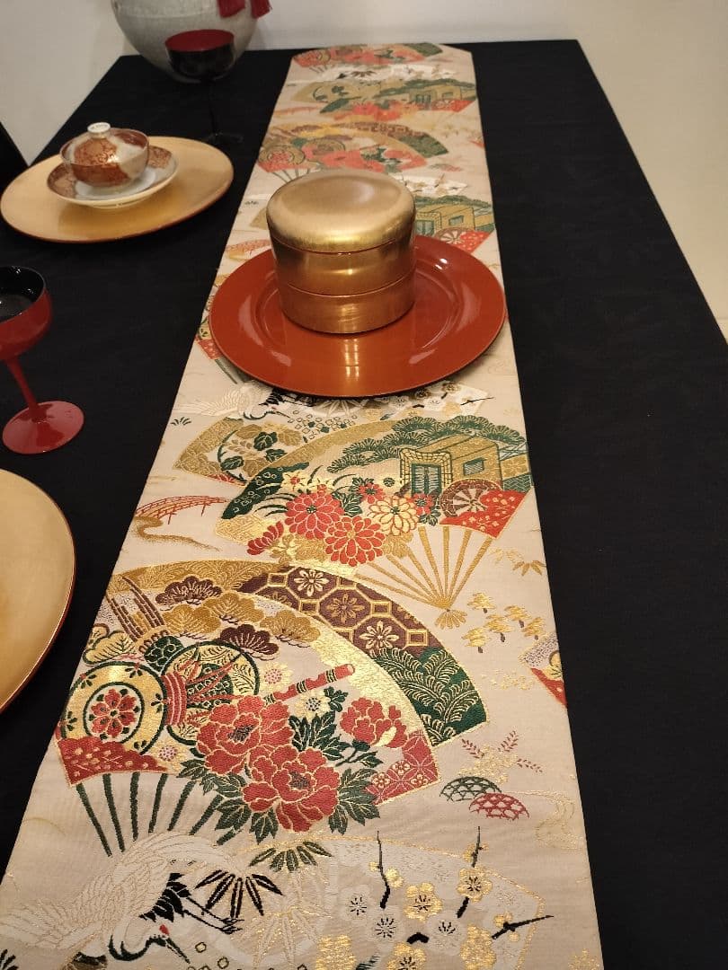 A932高級‼️ひな祭り‼️花嫁衣装帯‼️1ｍ95cm