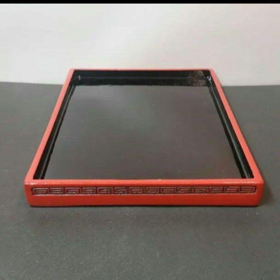 82*215仙台堆朱 漆芸 漆器 木箱 硯箱 工芸品 骨董