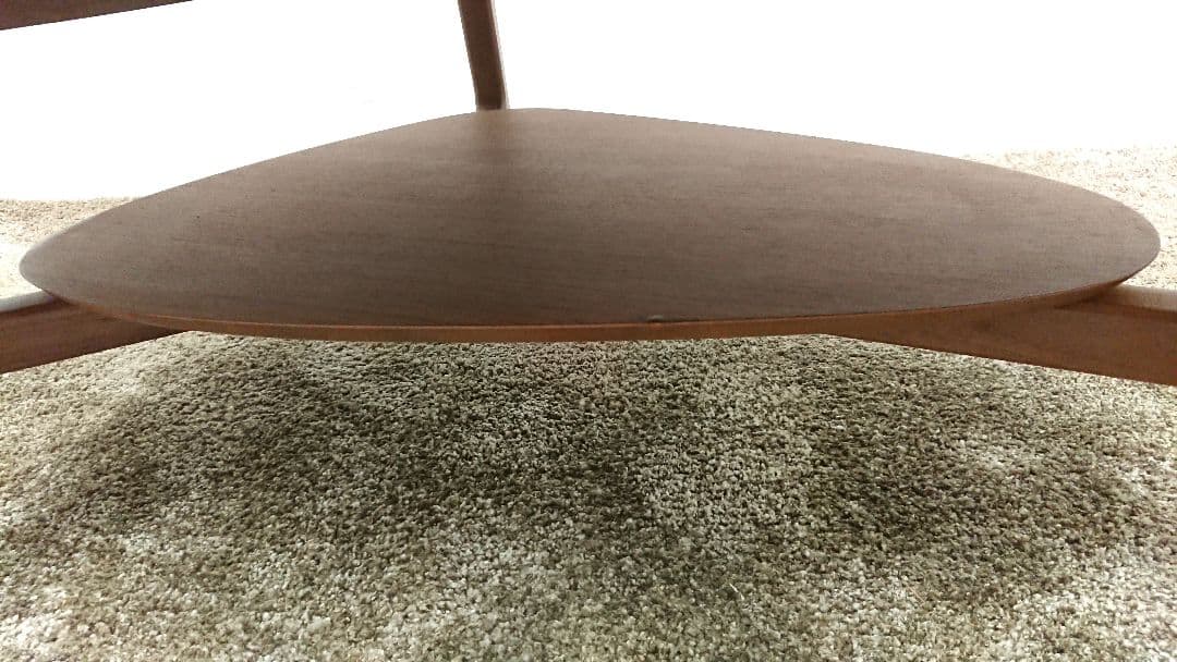 カリモク 定価14万円 日本製 TI3658 ウォールナット センターテーブル