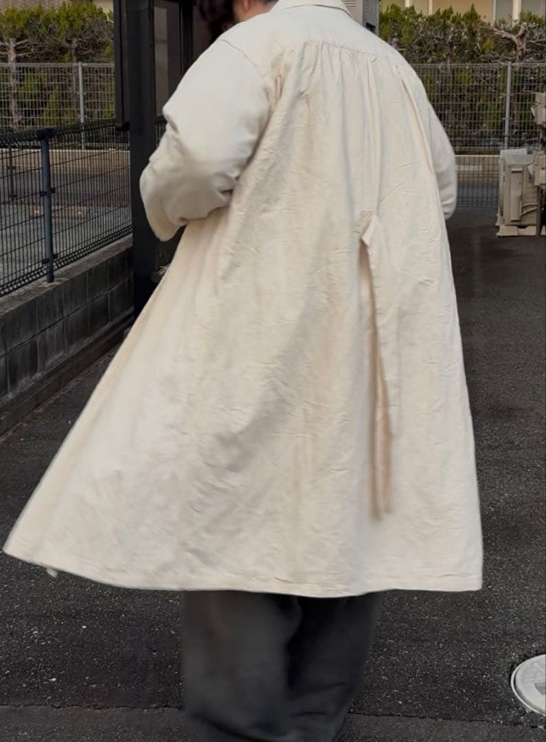 DEADSTOCK フランス軍 リネン ホスピタルコート