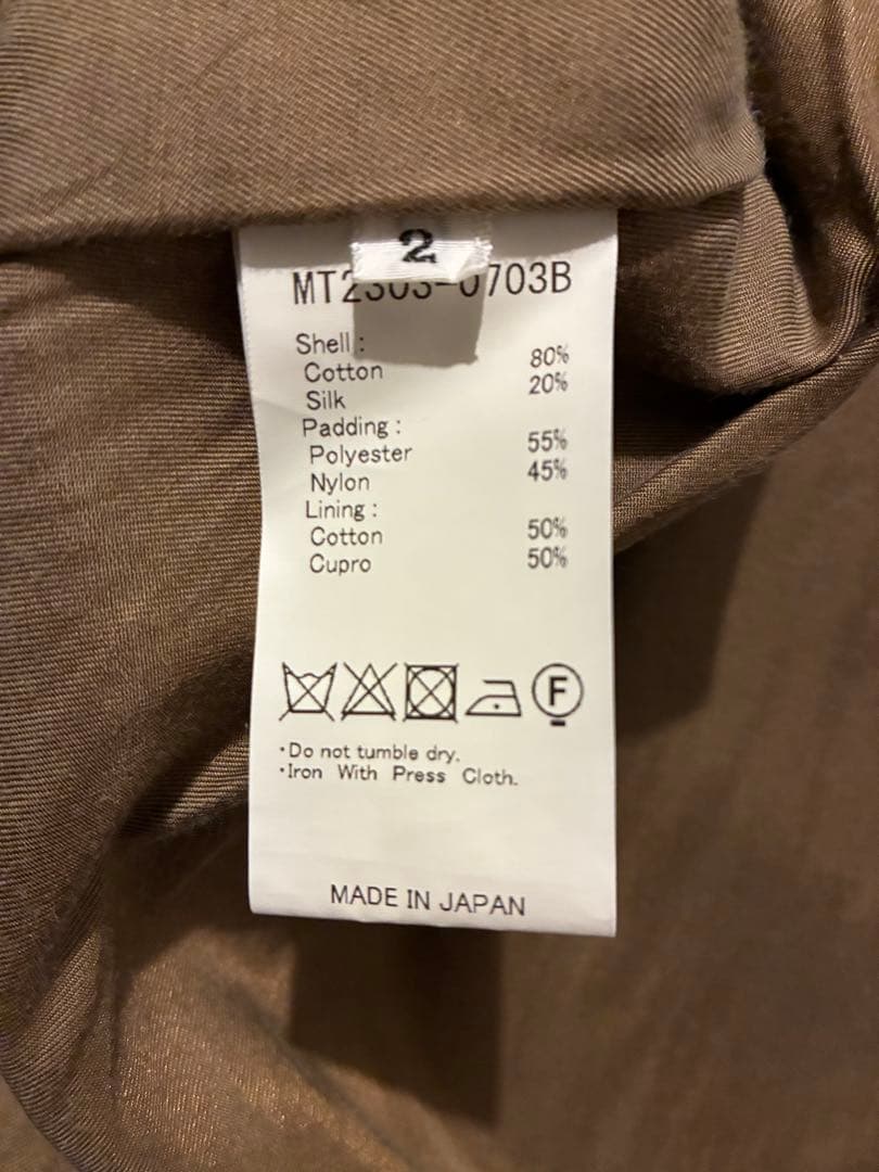 ジャケット・アウター MAATEE&SONS DOUBLE BREAST HALF COAT