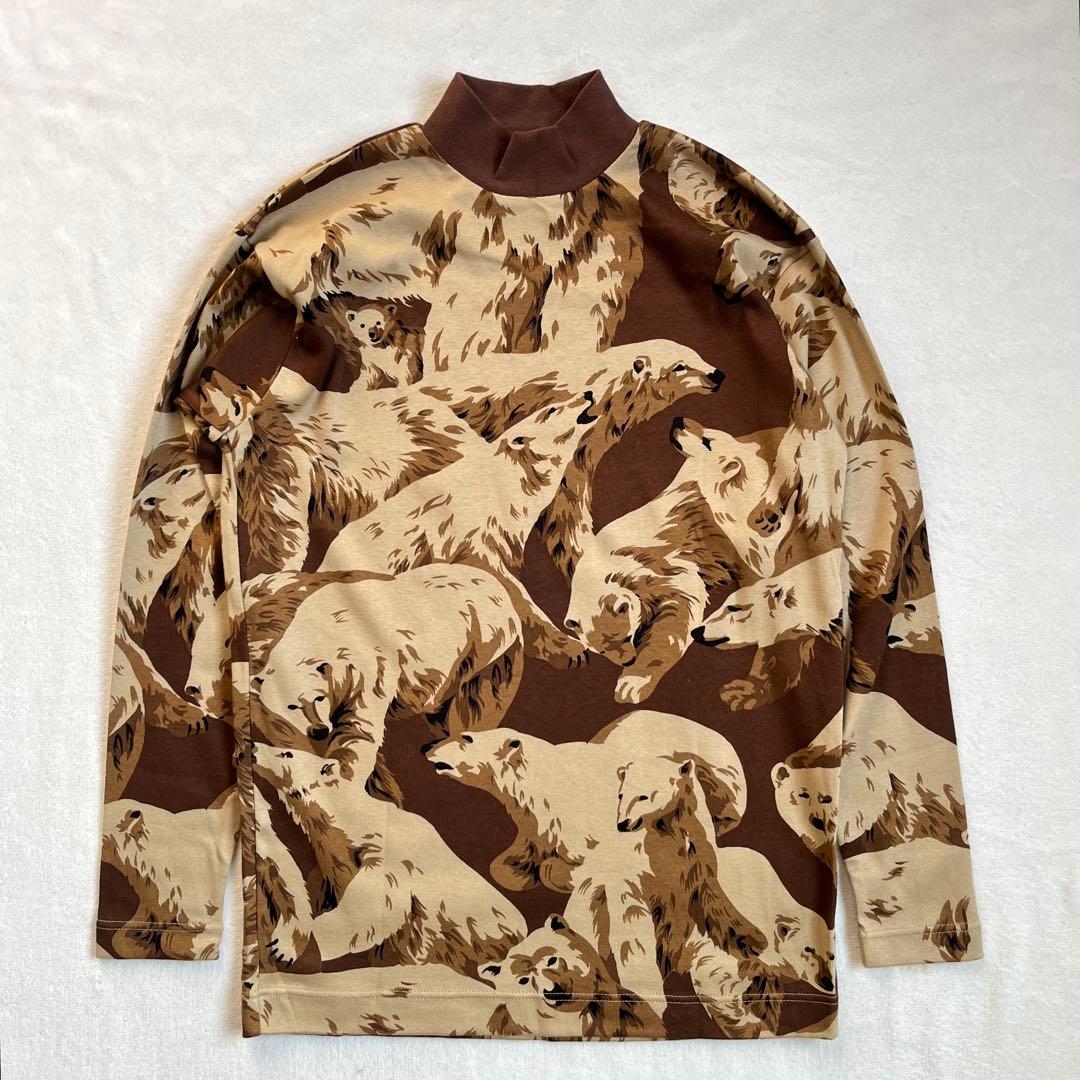 超レア 90s KENZO 北斎タグ 3点セット シロクマ 総柄 スウェット