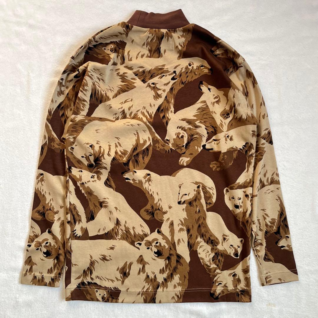 超レア 90s KENZO 北斎タグ 3点セット シロクマ 総柄 スウェット
