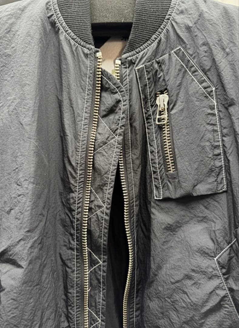 【完売品】BALMUNG MA-1 ブラック 23AW10 バルムング