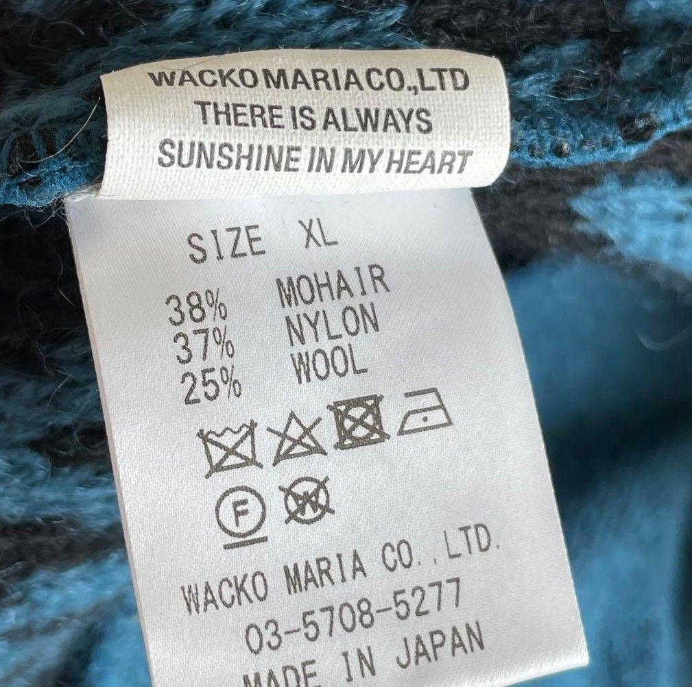 ワコマリアキムタク野村訓市着用レオパード柄カーディガン美品