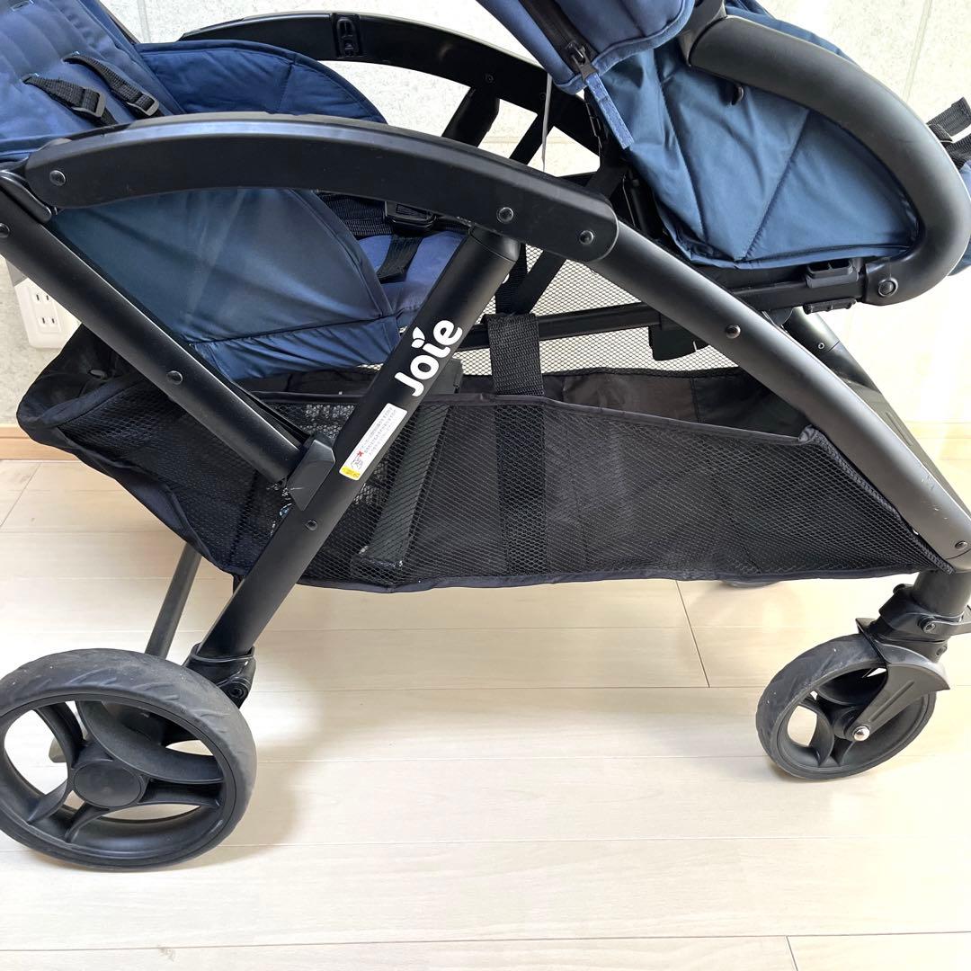 美品　Joie KATOJI 2人乗り ベビーカー エヴァライトデュオ カトージ