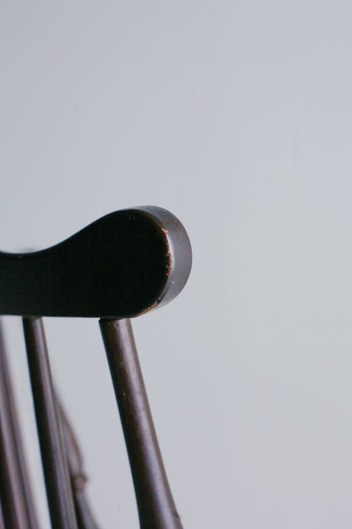 レザーチェア　ウィンザーチェア　ダイニングチェア　アンティーク　古家具