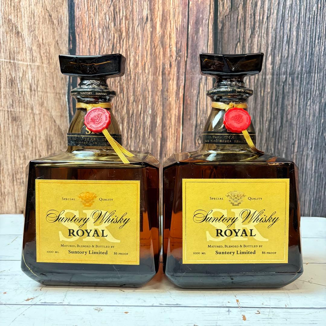 SUNTORY サントリー ウイスキー ロイヤル 1000ml 2本セット