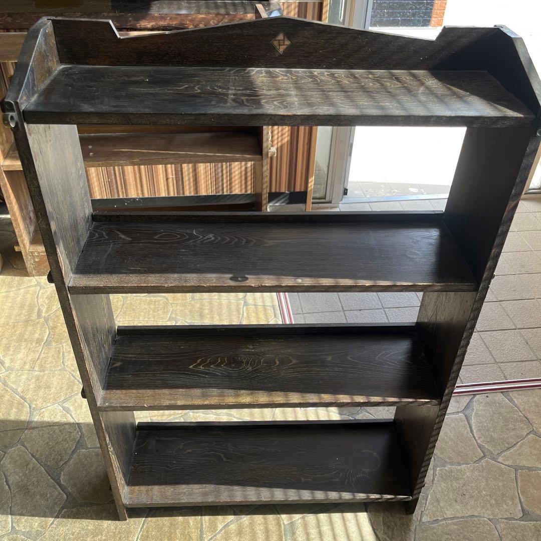 アンティーク 木製シェルフ　棚