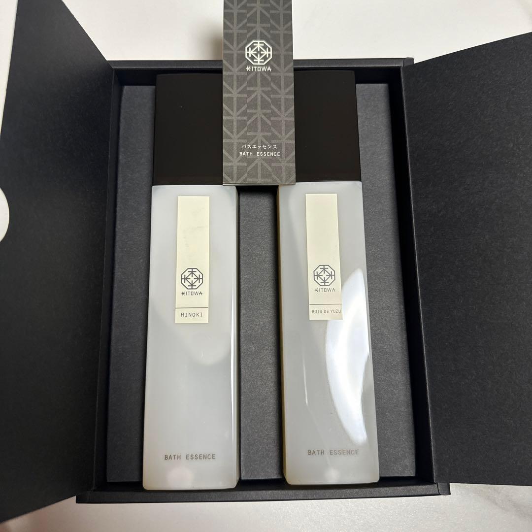 KITOWA BATH ESSENCEギフトセット (ヒノキ、ボワドユズ)