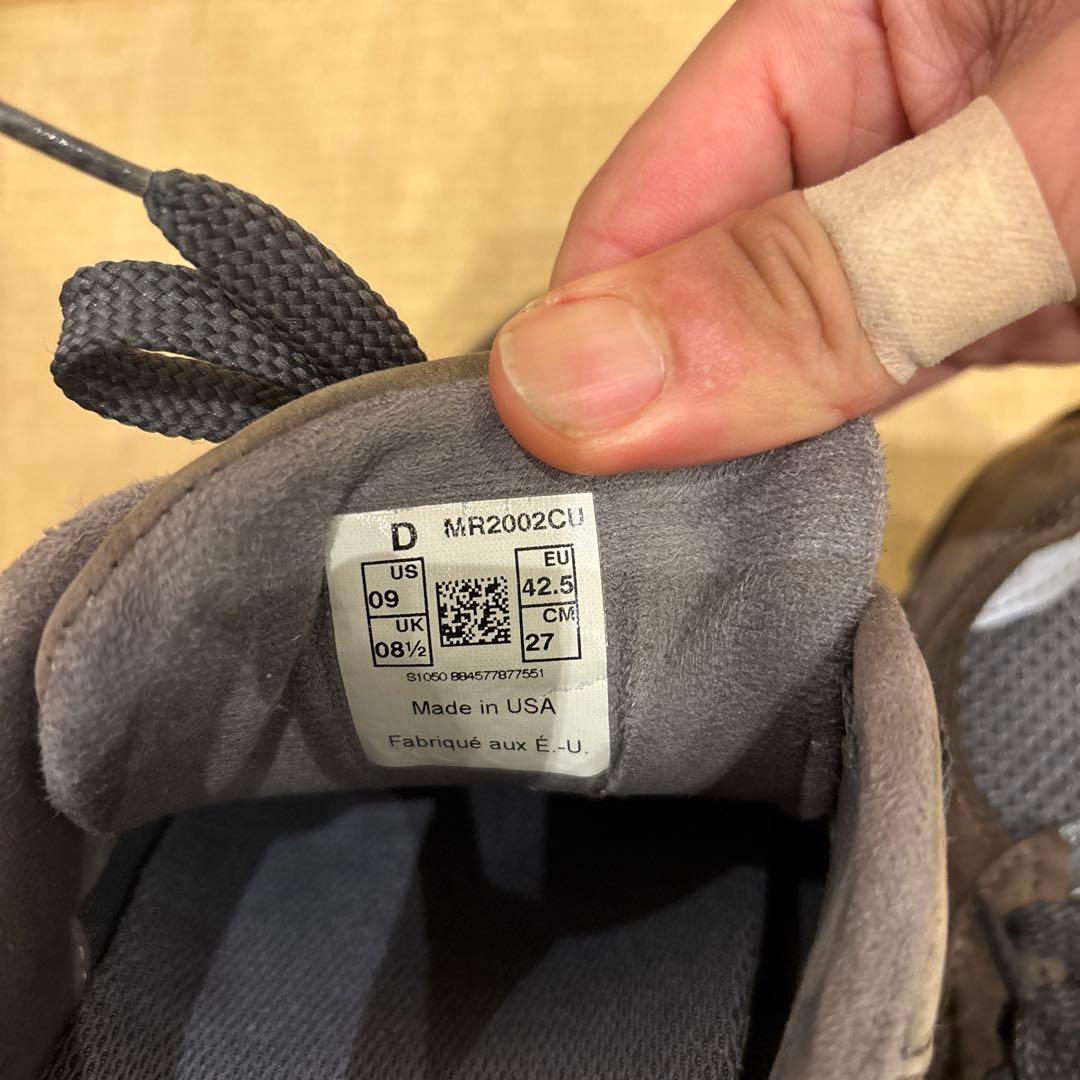 ニューバランス　MR2002CU オリジナル　アメリカ製