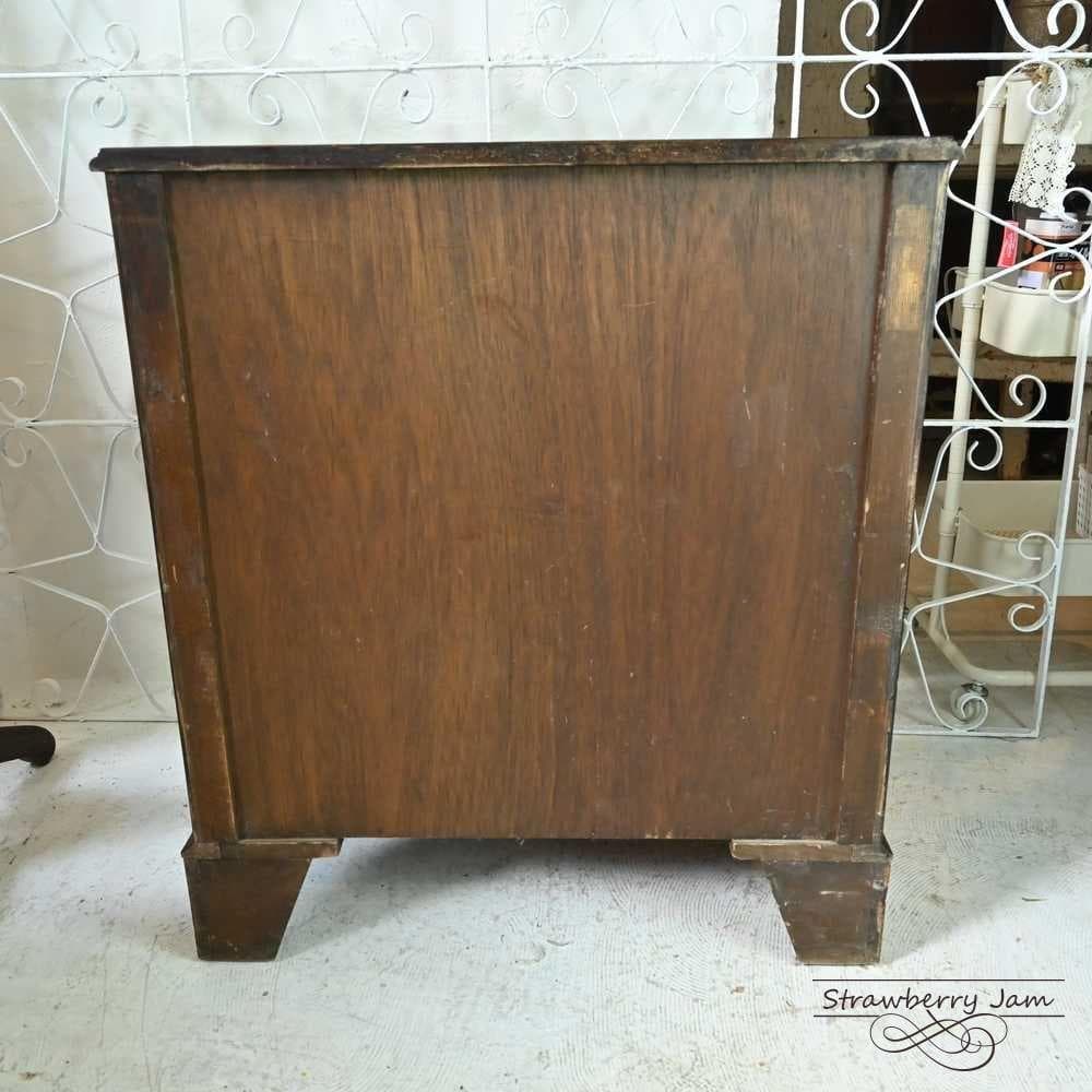 L3705-3 英国アンティーク チェスト 4段 タンス デスク マホガニー